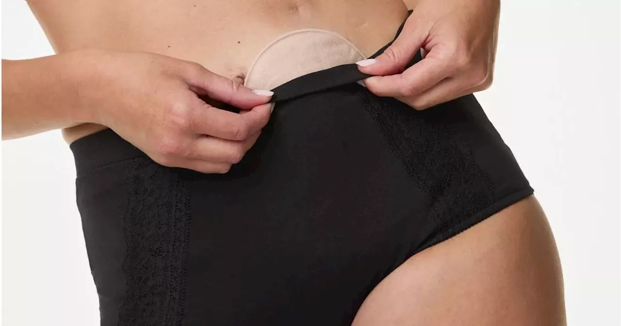 M&S launches affordable stoma knickers as Louise Thompson shares her own battle