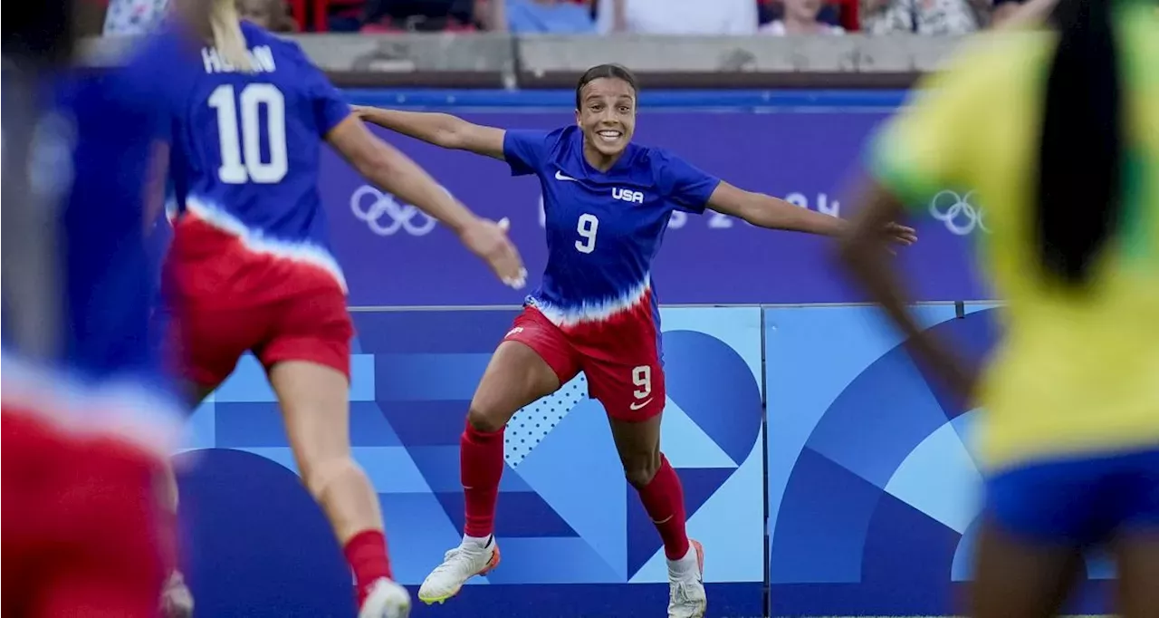 JO 2024 les EtatsUnis médaille d'or en football féminin France