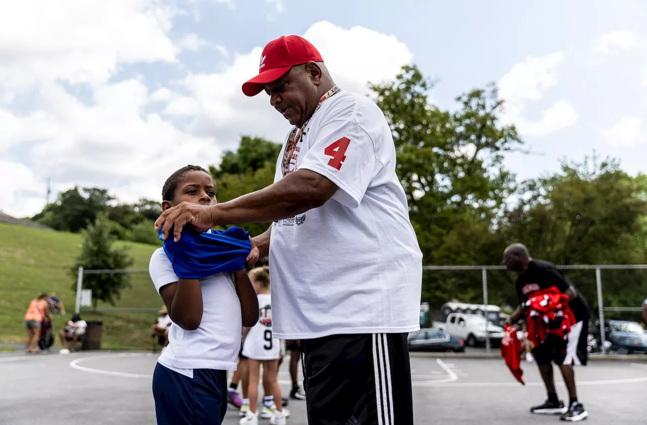 Scenes from the 1st Des Mangus Classic basketball tournament