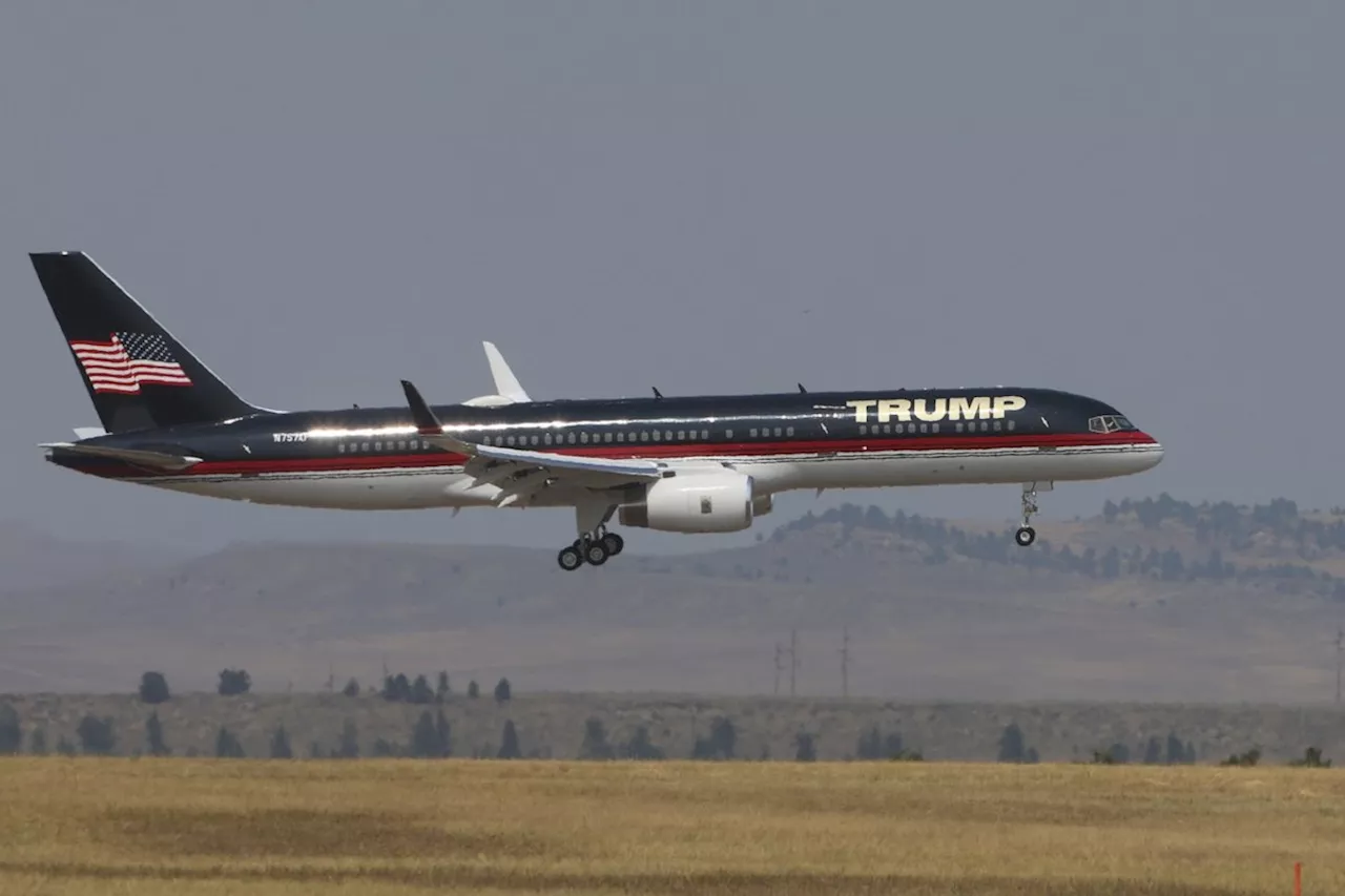 Trump plane heading to Montana rally was diverted but landed safely nearby, airport staff says