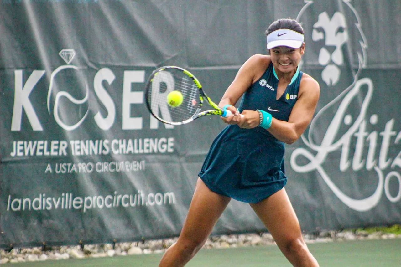 Alex Eala advances to singles quarters of rain-delayed Landisville tourney