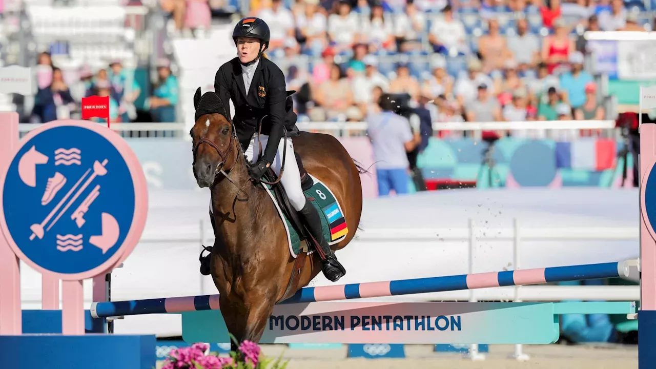 JO 2024 (pentathlon moderne) la nouvelle frayeur d'Annika Zillekens, l