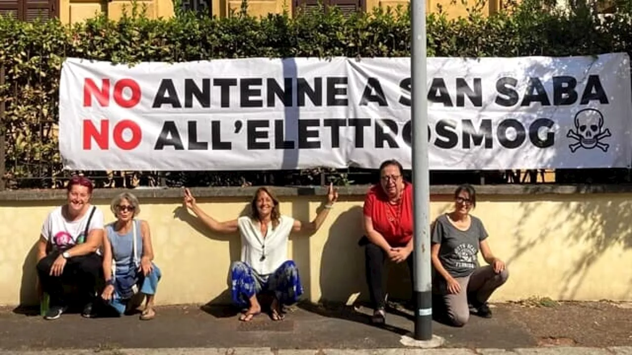 No all’antenna telefonica a San Saba. Il Comune inizia la procedura per lo stop