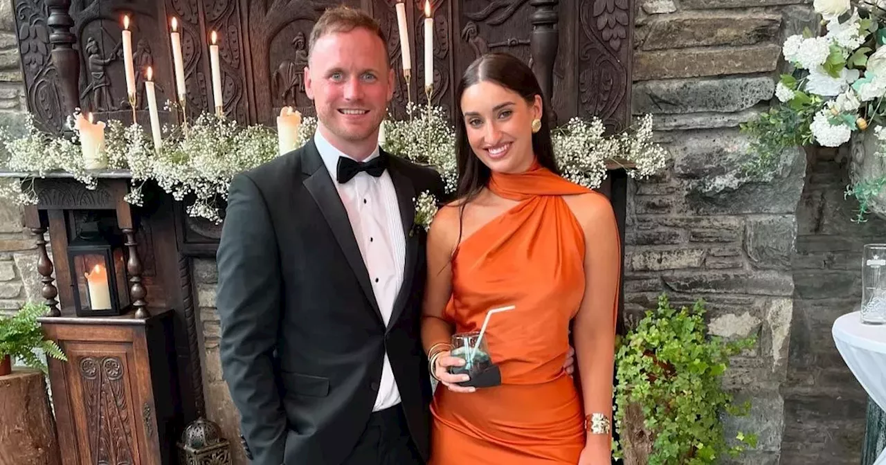 Mayo GAA star Rob Hennelly steps out with wife Orla at Aidan O'Shea's wedding