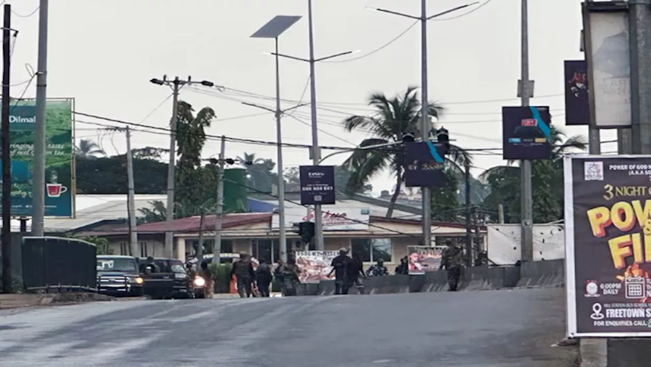 Sierra Leone court sentences soldiers to jail terms for failed coup - SABC News