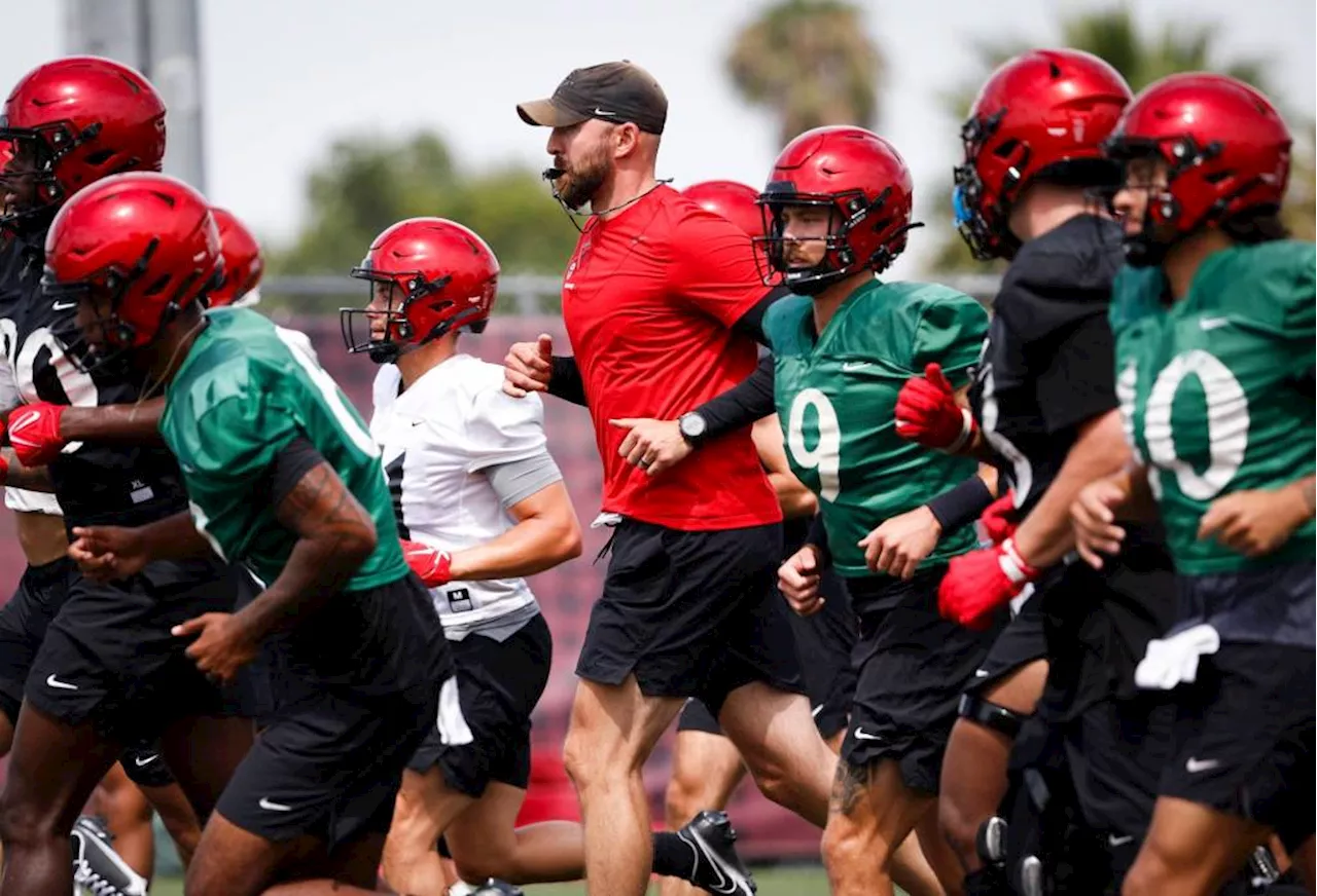 Bryce Miller: Aztecs football coach Sean Lewis cranks up rebuild