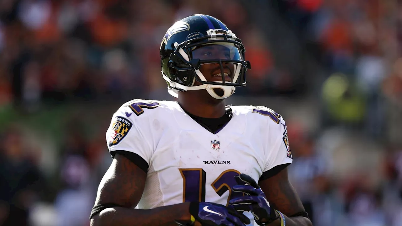 Baltimore Ravens Honor Jacoby Jones Before Game