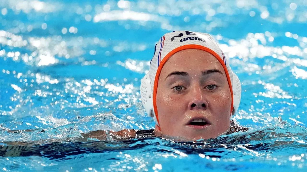 Kitty Lynn Joustra, Netherlands Capture Water Polo Bronze Medal