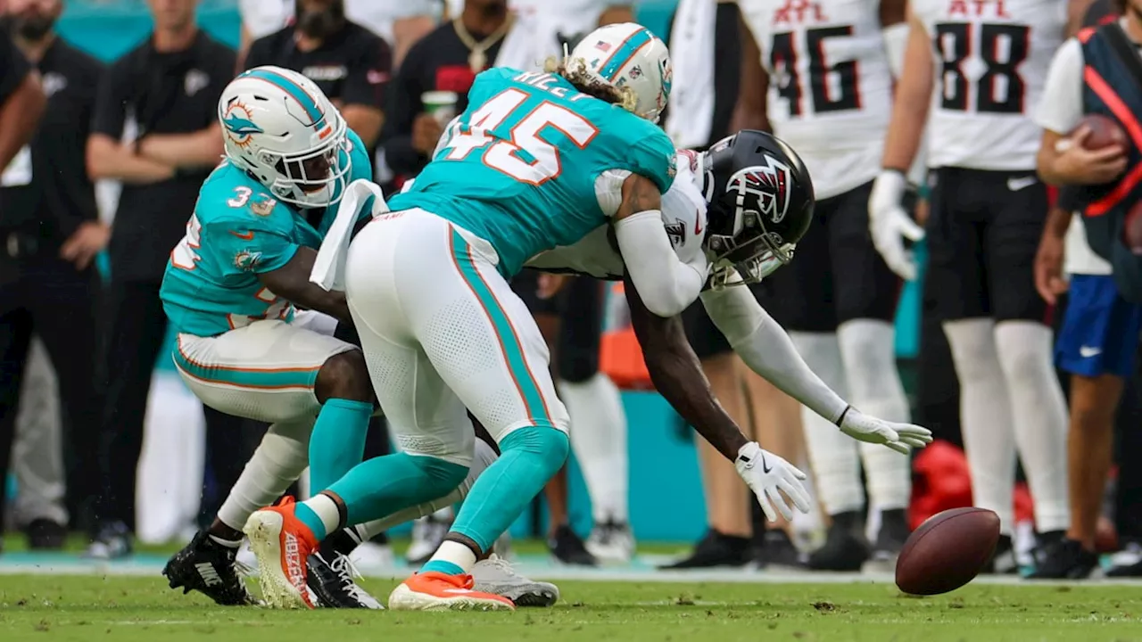 Miami Dolphins-Atlanta Falcons Halftime Observations