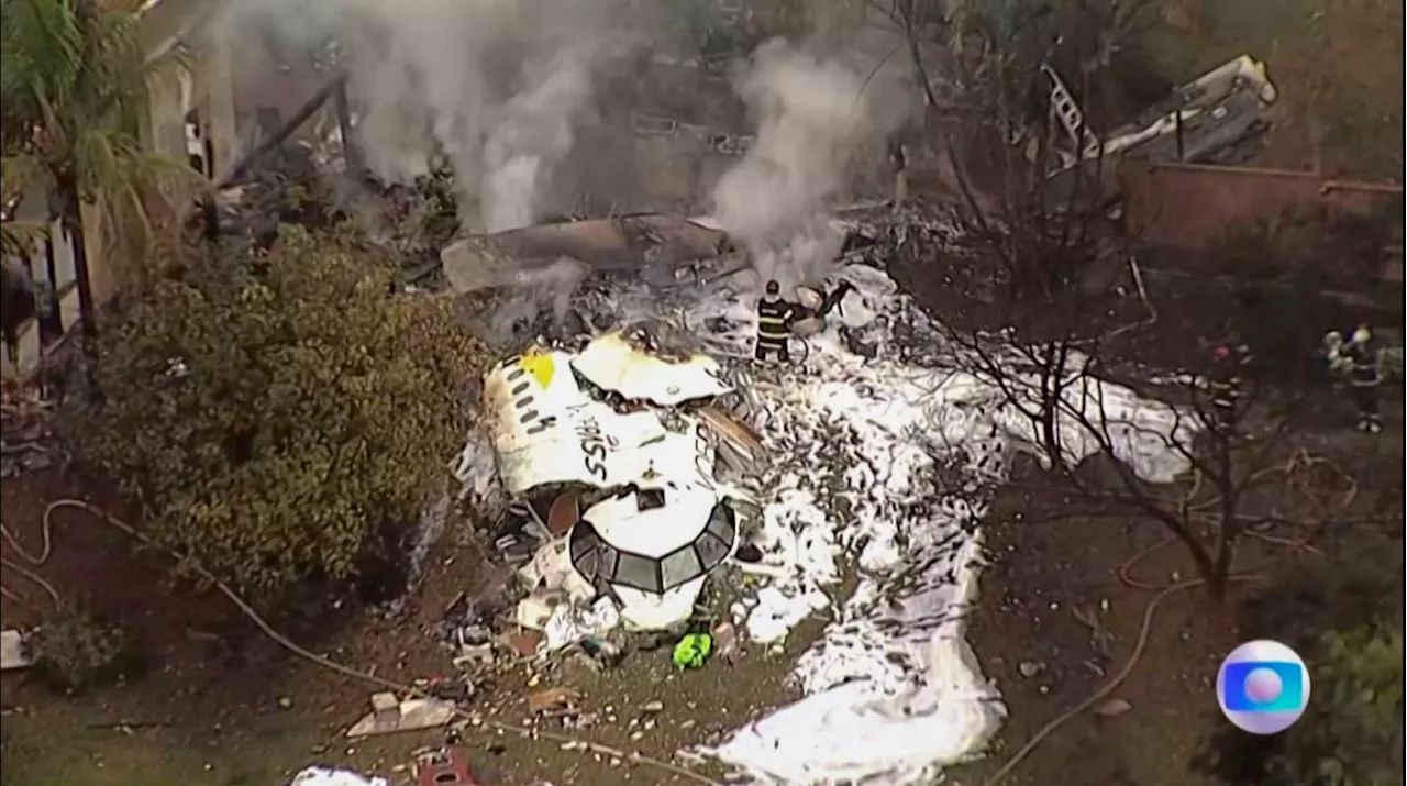 Brazilian authorities are investigating the cause of the fiery plane crash that killed 61