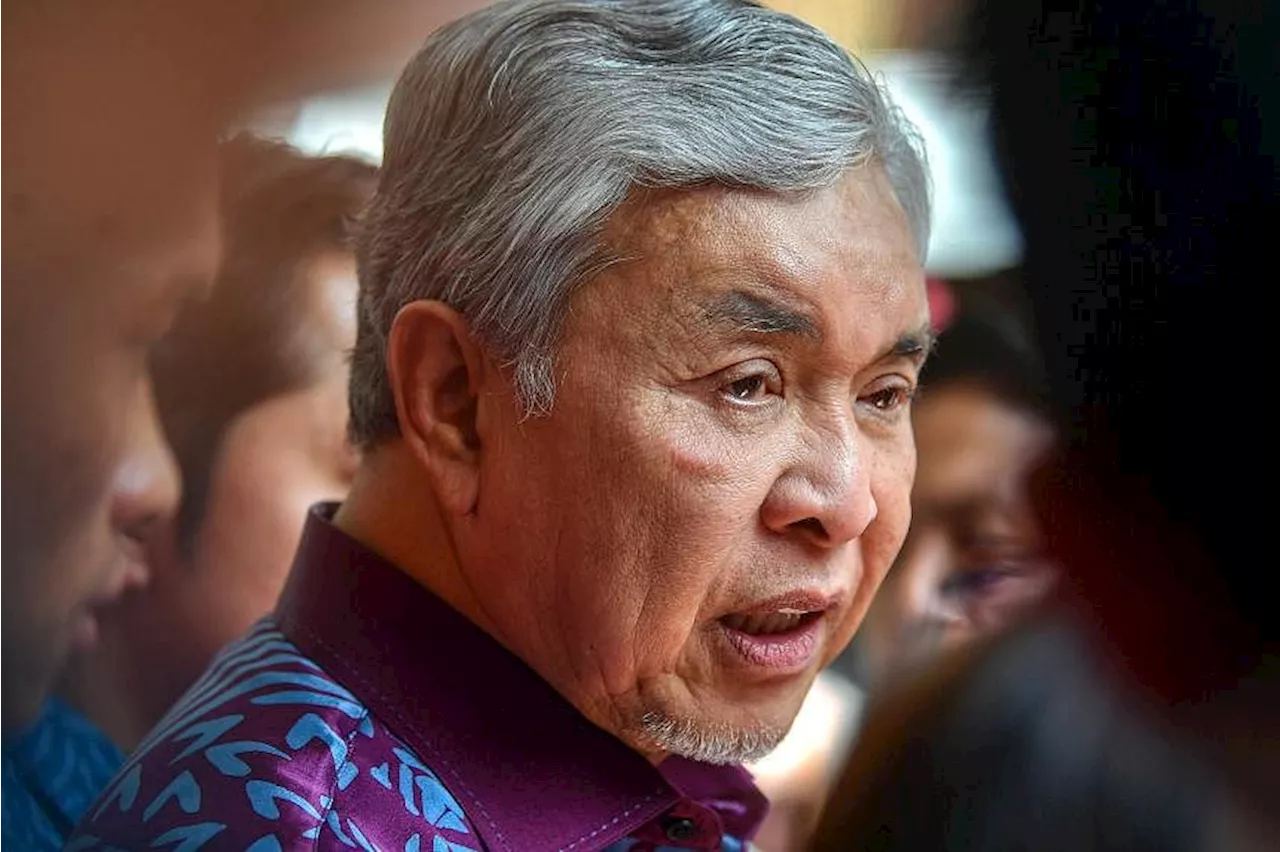 Zahid claims mastermind role behind move to oust Mahathir as PM