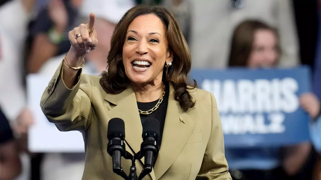 Kamala Harris in drei Swing States beliebter als Donald Trump