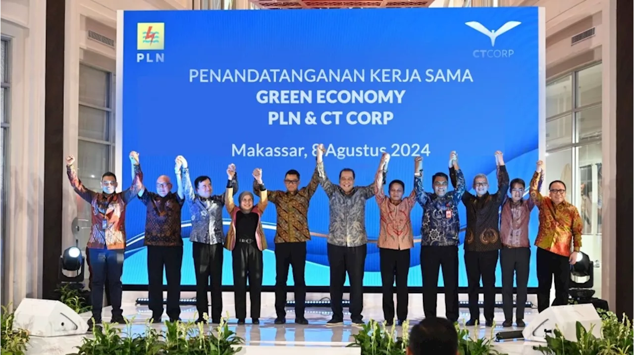 Wujudkan Transisi Energi, PLN dan CT Corp Jalin Kerja Sama Kembangkan Energi Hijau