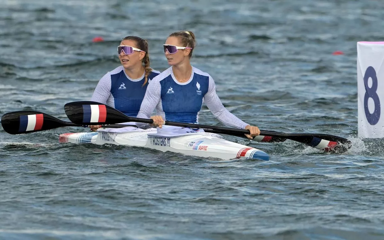 JO 2024. Canoë-kayak : la déception pour Manon Hostens, privée de finale olympique en K2 500 mètres