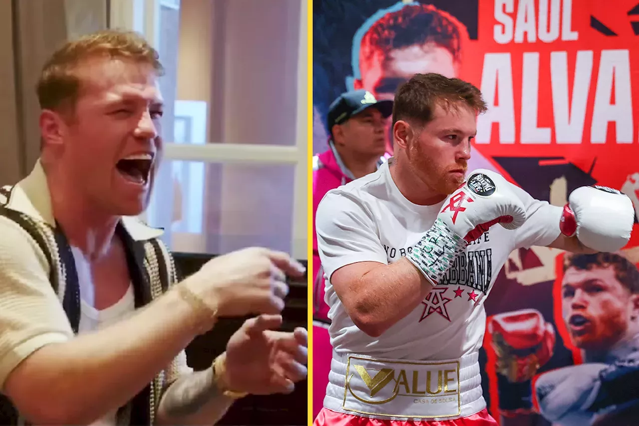 Canelo Alvarez tells hilarious story of how his trainer had to help him