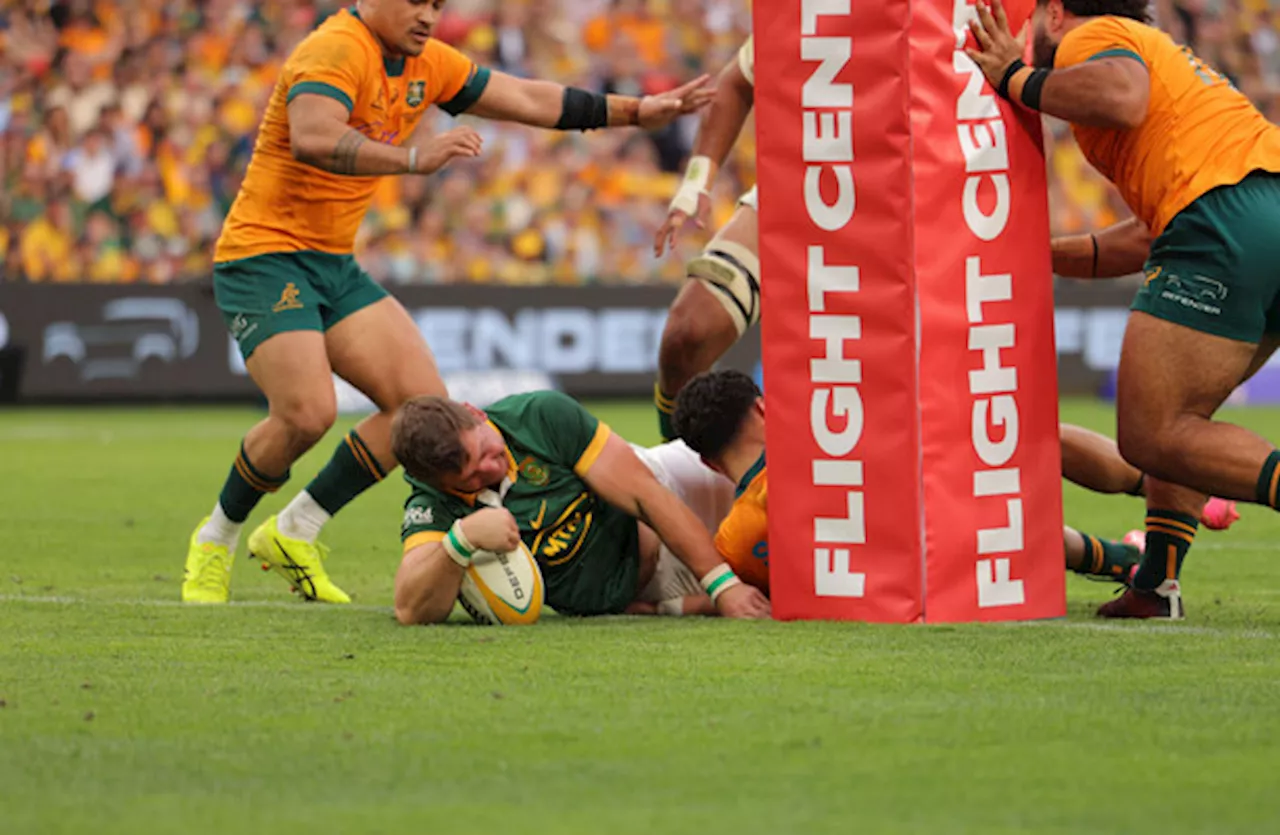 Five-try South Africa crush Australia in Rugby Championship opener