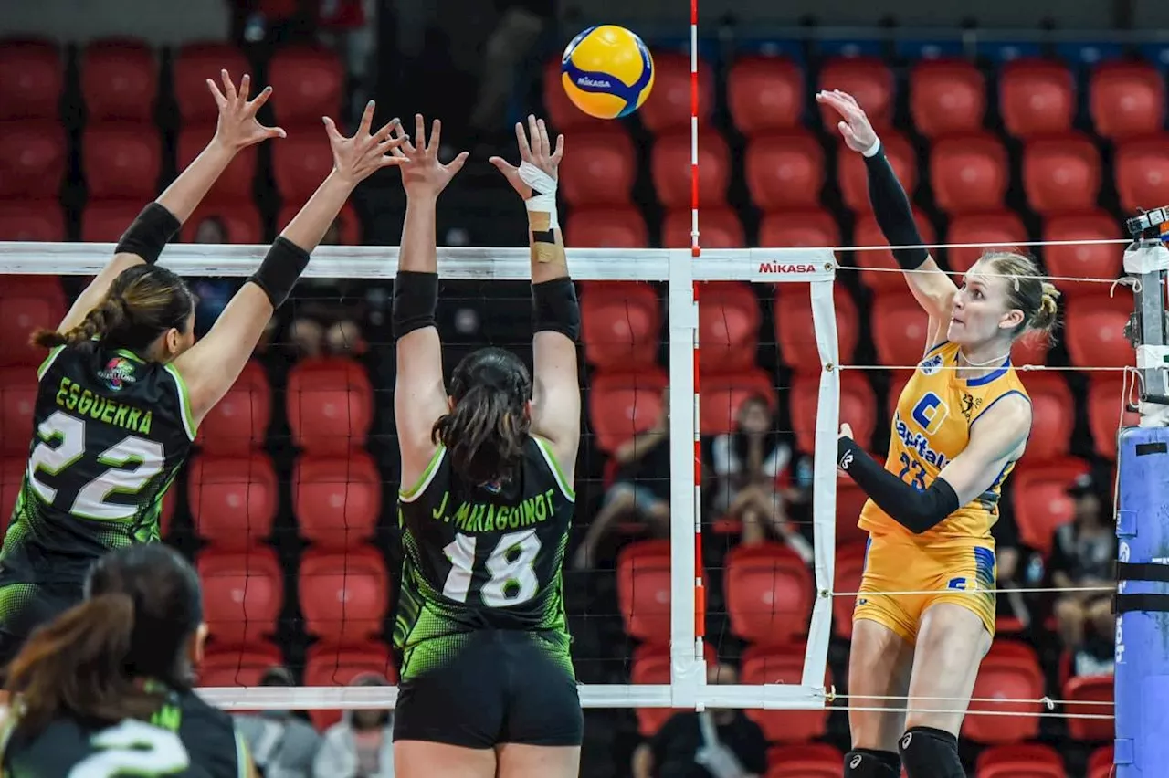 Tushova explodes for 49 points as Solar Spikers tame Chameleons