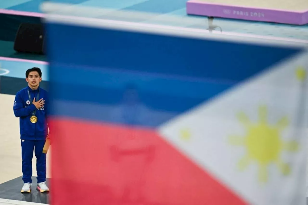 Yulo, Villegas to carry PH flag at Paris Olympics closing