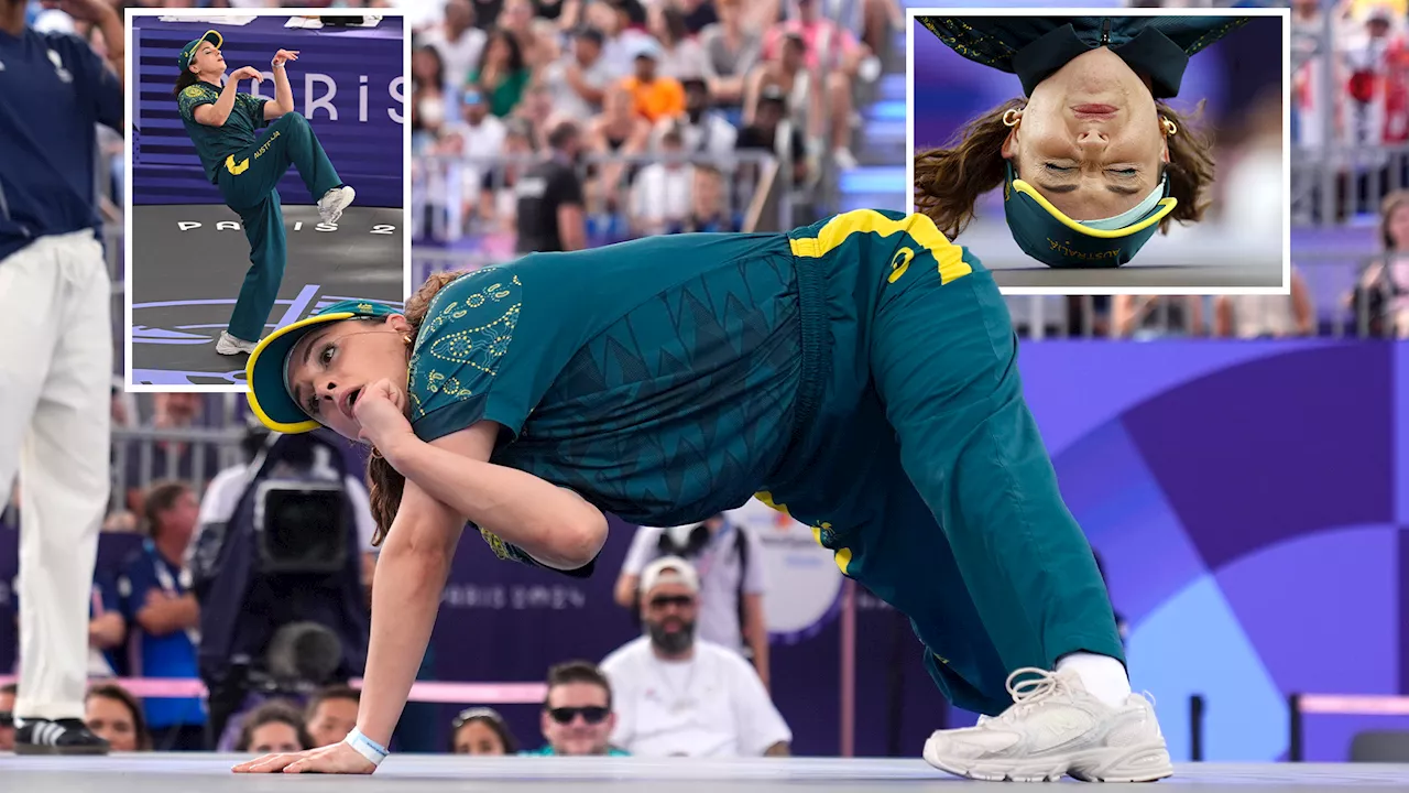 Break dancer ‘like toddler’ goes viral with Olympics fans cringing as they say ‘most second hand embar...