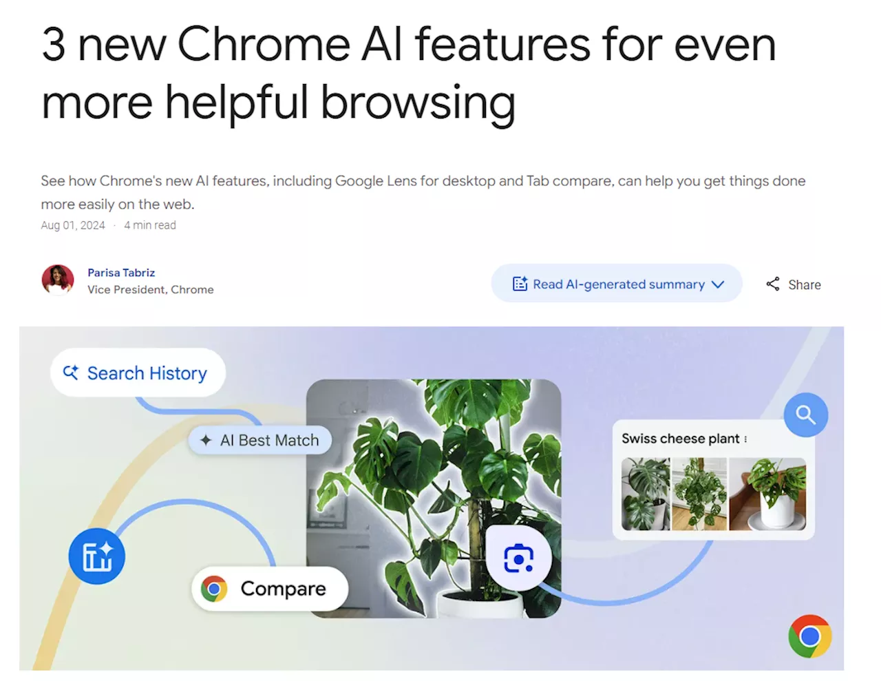 Google Chromeに3つのAI新機能が登場／「Firefox 129.0」リリース リーダービューが大幅に強化：週末の「気になるニュース」一気読み！（1/3 ページ）