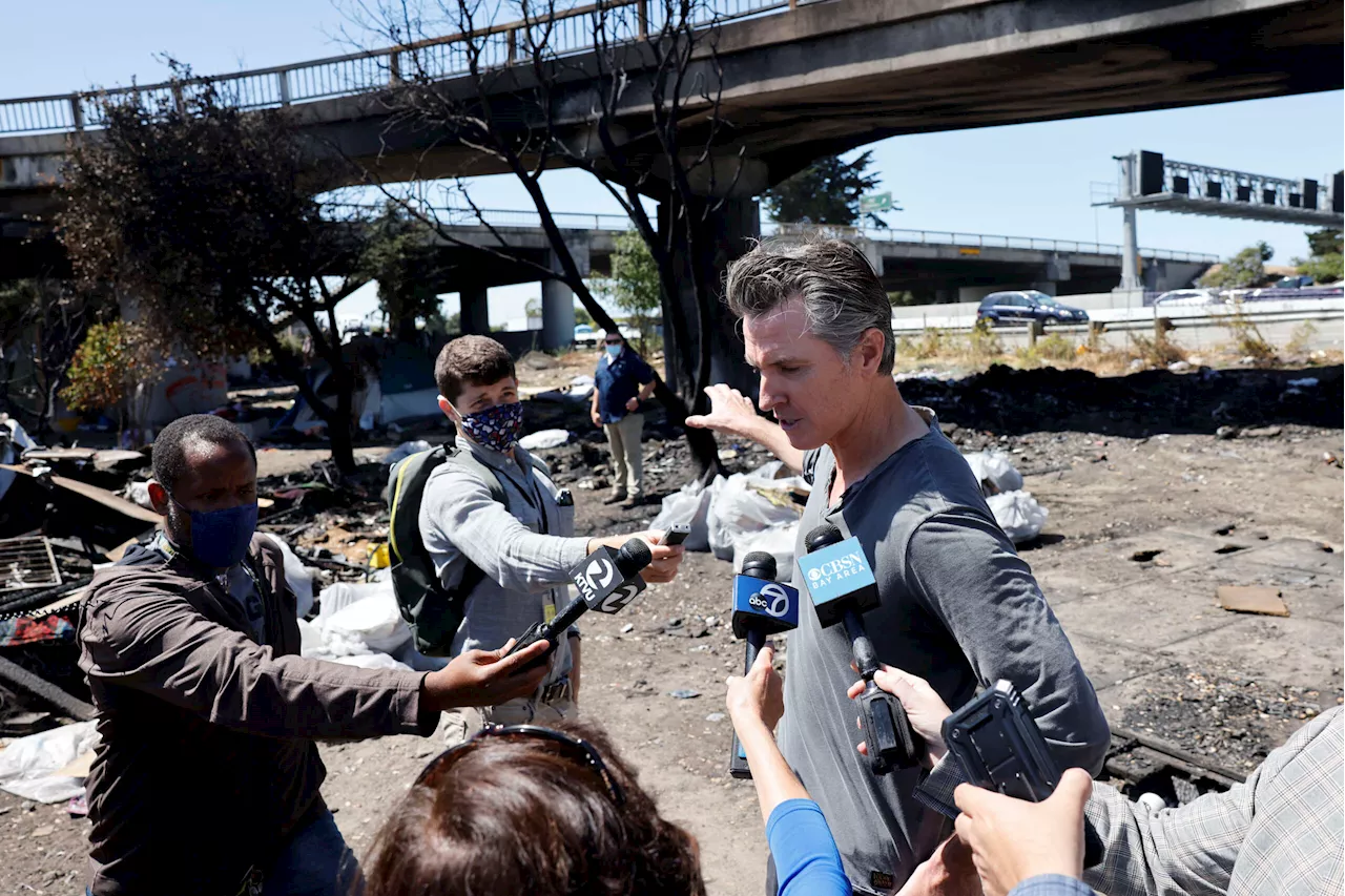 Newsom Threatens to Defund CA Counties That Don&#8217;t Clear Homeless Encampments