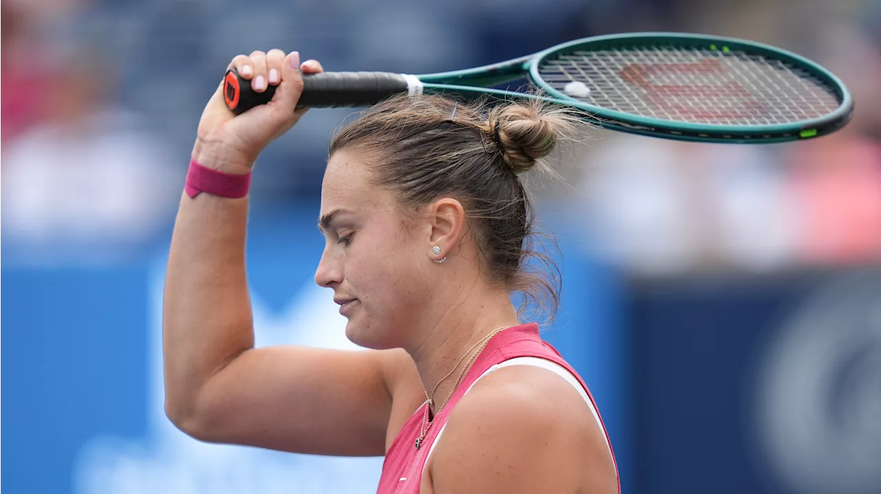 Sabalenka eliminated at Toronto's National Bank Open