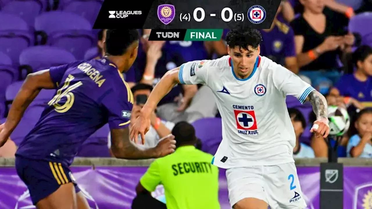 Cruz Azul elimina a Orlando y califica a Octavos de Final de Leagues Cup