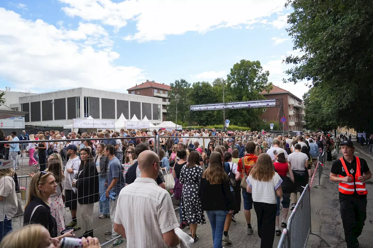 Køkaos på Øyafestivalen: Flere har ventet over en time