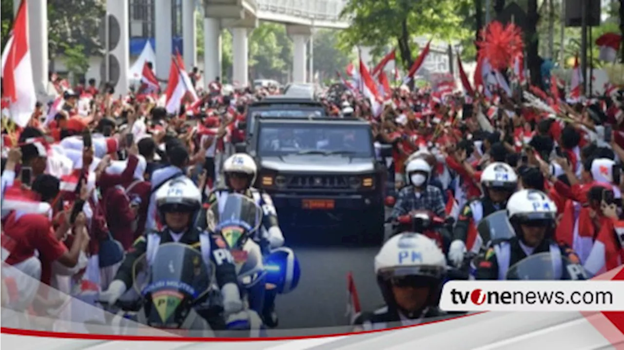 Presiden Jokowi Sebut Kirab Bendera Pusaka dan Teks Proklamasi ke IKN adalah Momen Bersejarah