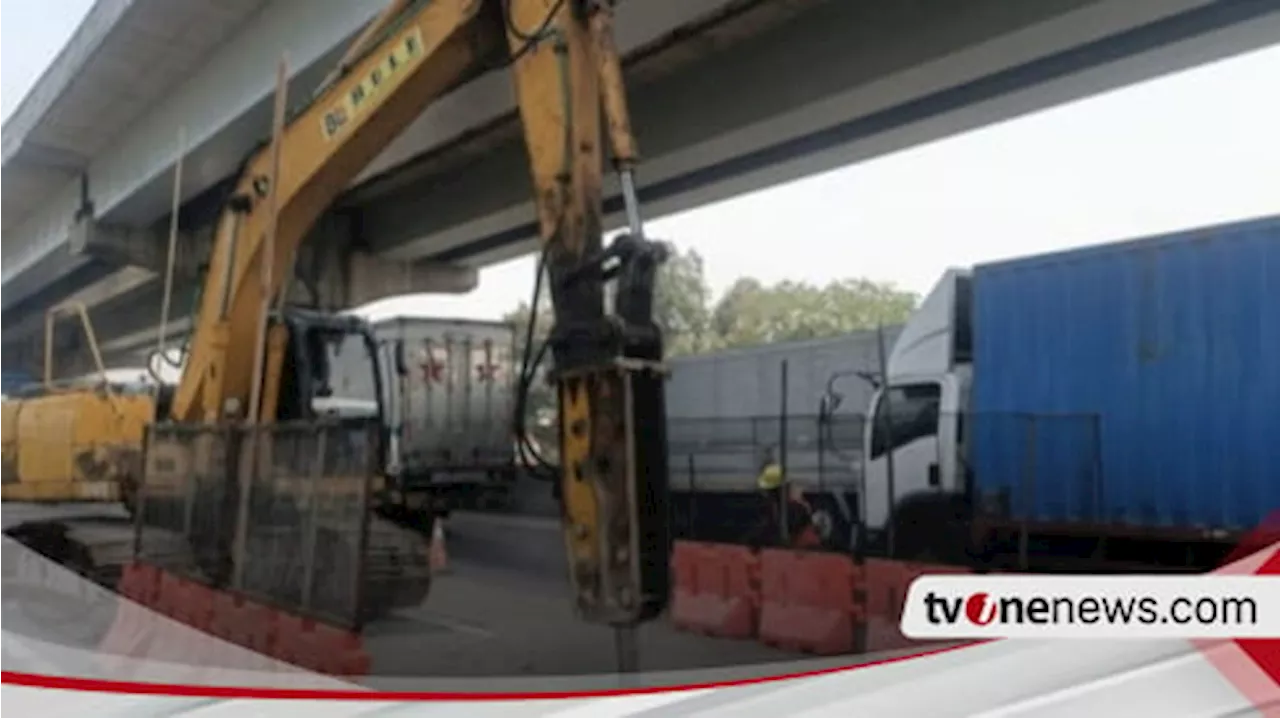 Siap-Siap Kena Macet di Tol Jakarta-Cikampek, Ada Perbaikan Jalan di Titik Ini