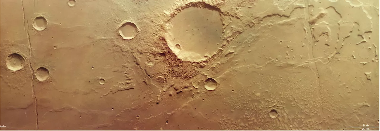 An Ancient Martian Lake Was Larger Than Any Lake on Earth