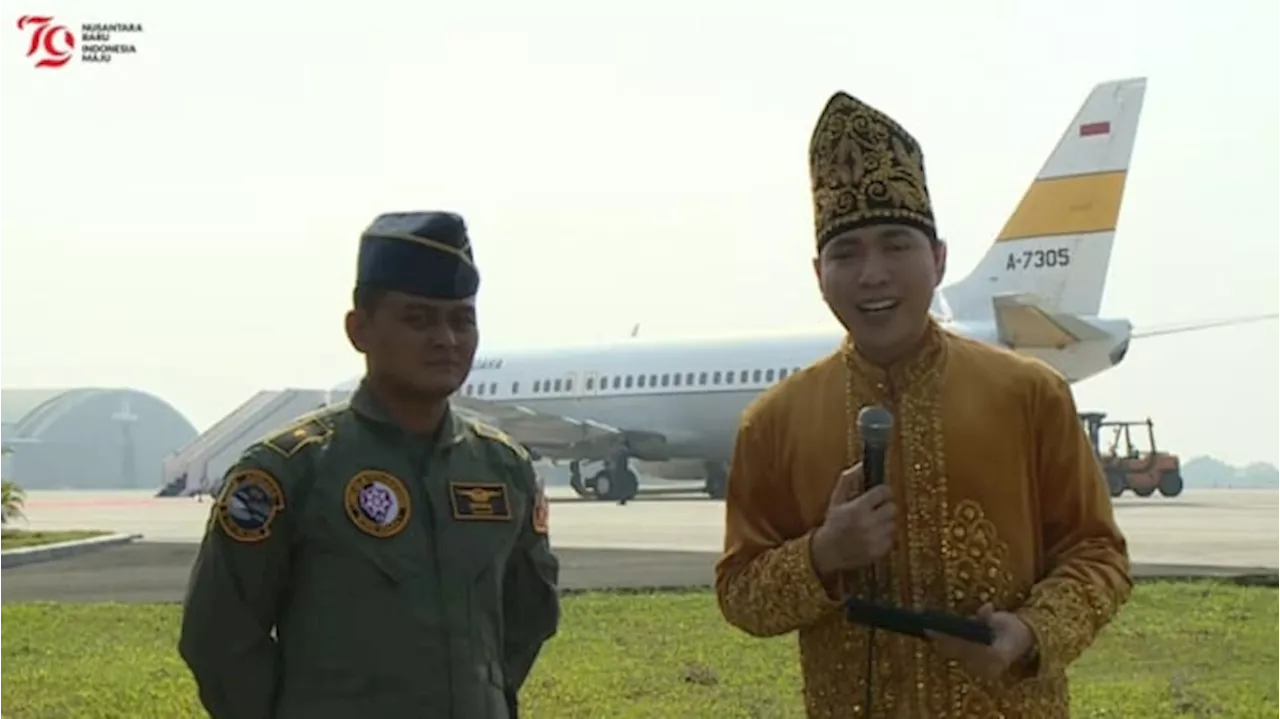 Mayor Kresna Bangga Jadi Pilot Penerbangan Bersejarah Kirab Bendera Pusaka ke IKN