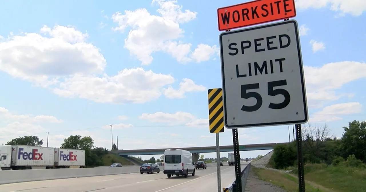 INDOT installing speed cameras over I-70 construction zone in Hancock County