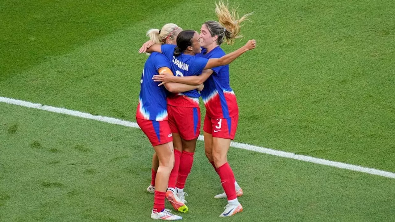 US wins Olympic gold in women's soccer with a 1-0 victory over Brazil