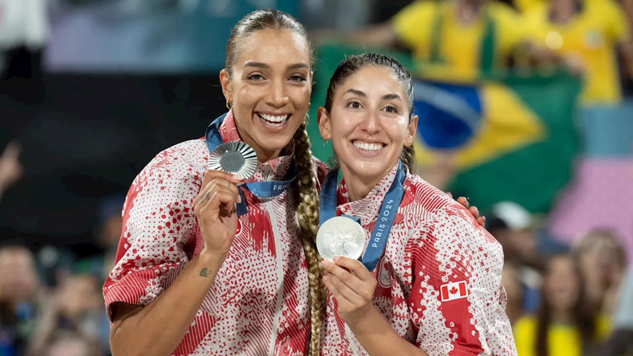 Canada earns beach volleyball silver at Games