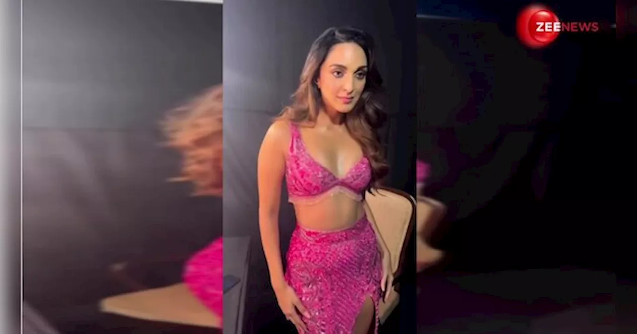 VIDEO: पिंक डिजाइनर ड्रेस में Kiara Advani ने कराया जबरदस्त फोटोशूट, कातिलाना अदाएं देख लट्टू हुए फैंस