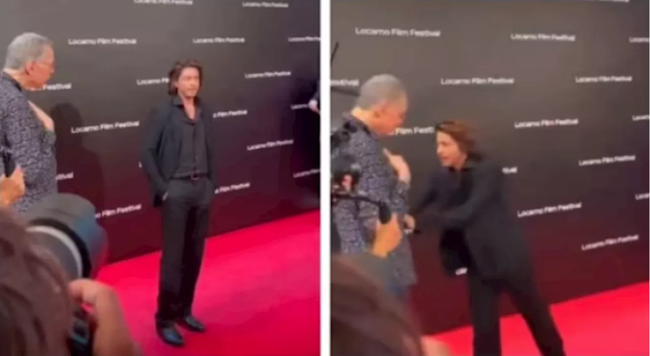 ‘Not playful but arrogant’! Shah Rukh Khan trolled for pushing an old man at Locarno