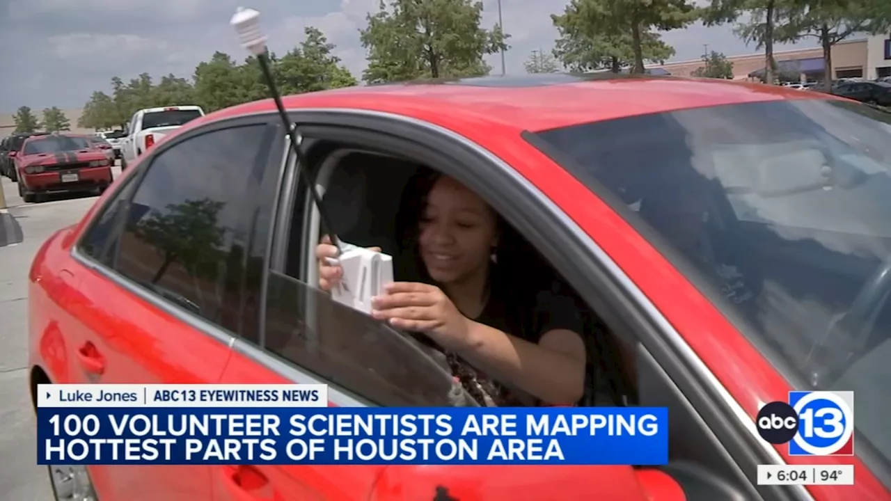 Houston Harris Heat Action Team sends 100 volunteer scientists to map hottest parts of Houston area