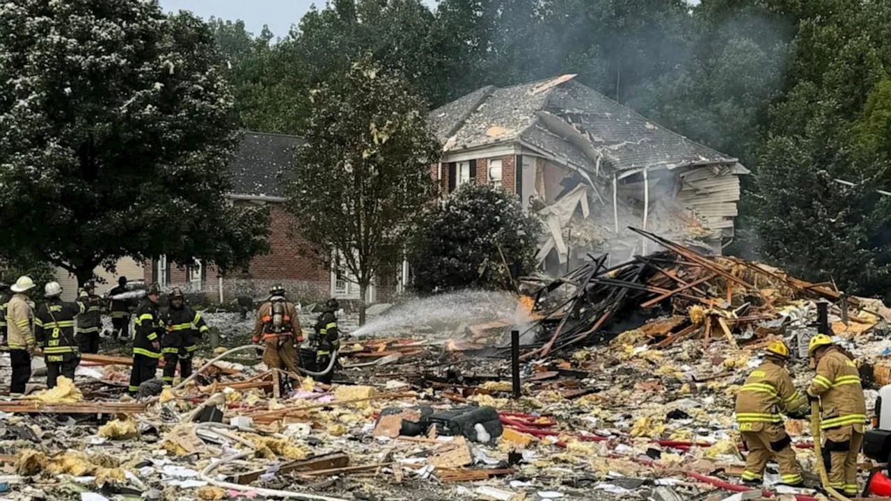 At least 1 person found dead in Maryland house explosion: authorities