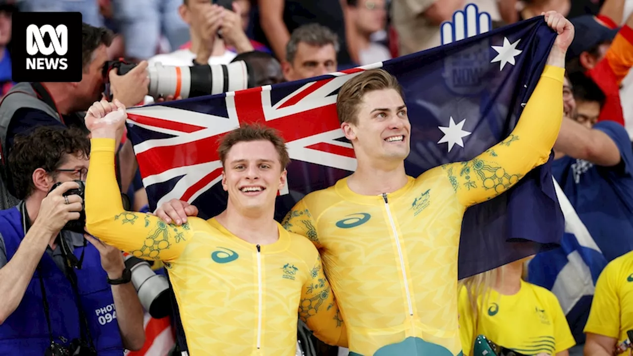 Matthew Glaetzer and Matthew Richardson end Paris 2024 Olympic Games on a high with keirin medals