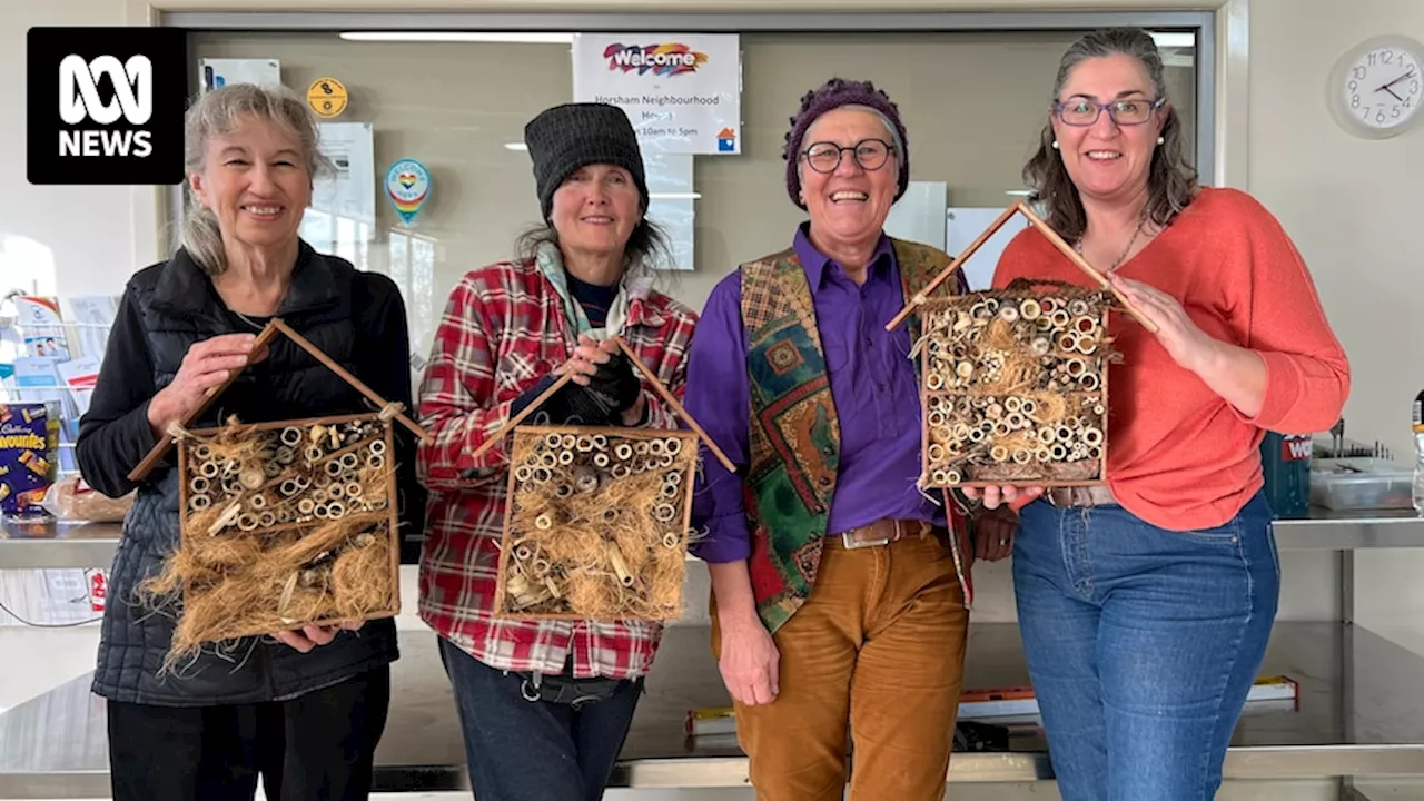 Older women living alone learn to use power tools to stay independent