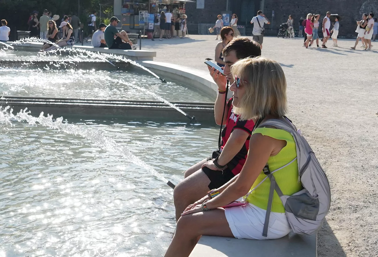 Caldo afoso senza tregua, Ferragosto rovente da Milano a Roma a Palermo