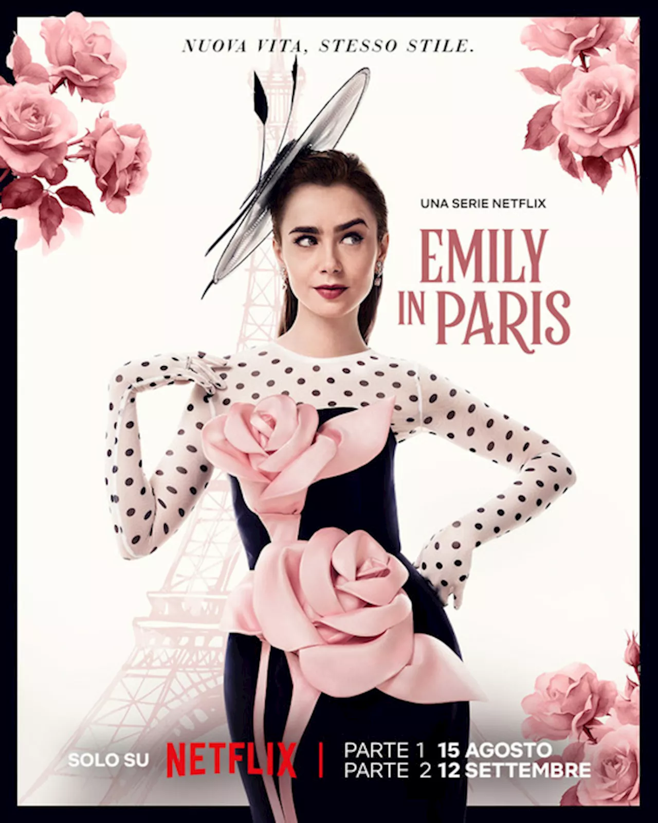 Torna Emily in Paris, vacanze romane e moda superstar