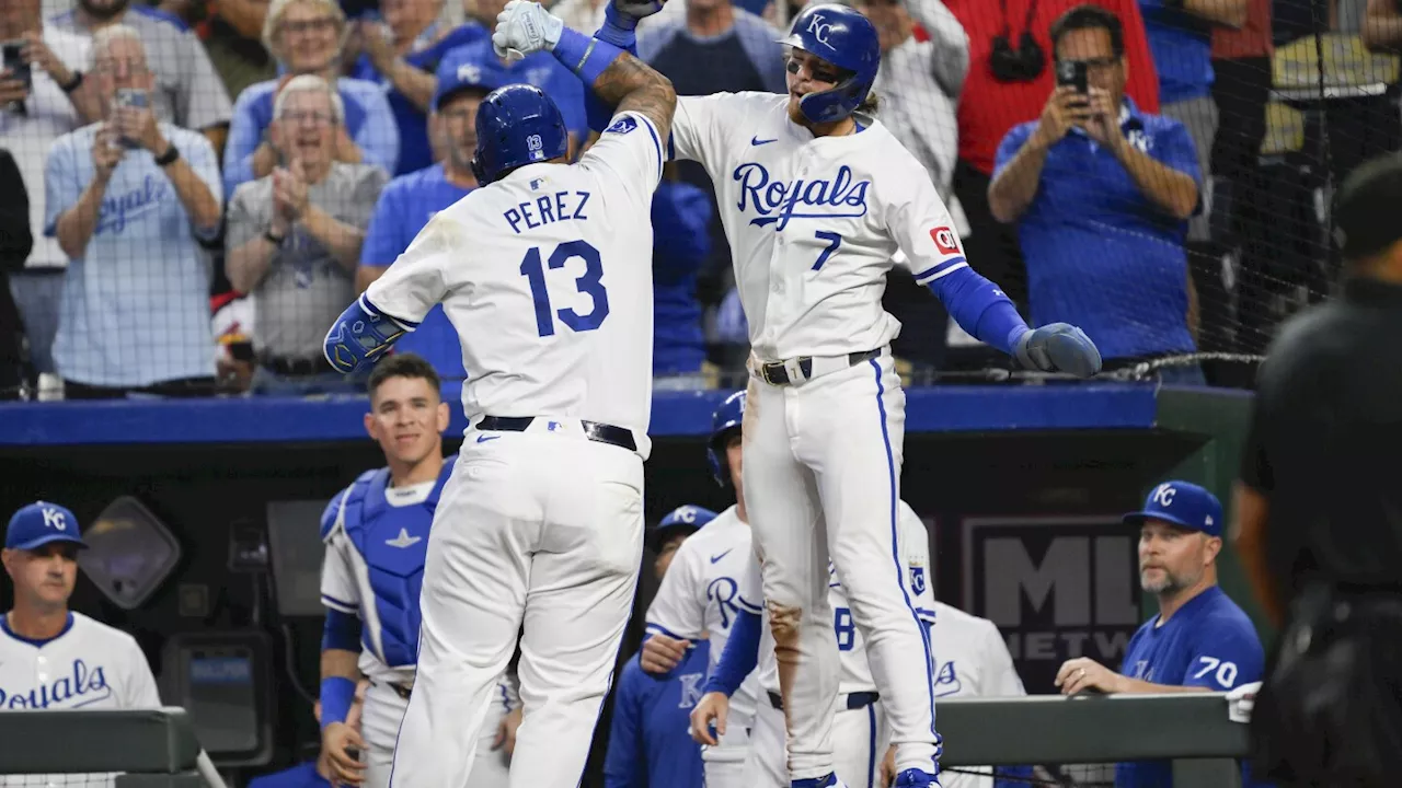 Bobby Witt drives in 3 runs to lead the Royals to an 8-3 victory over rival Cardinals