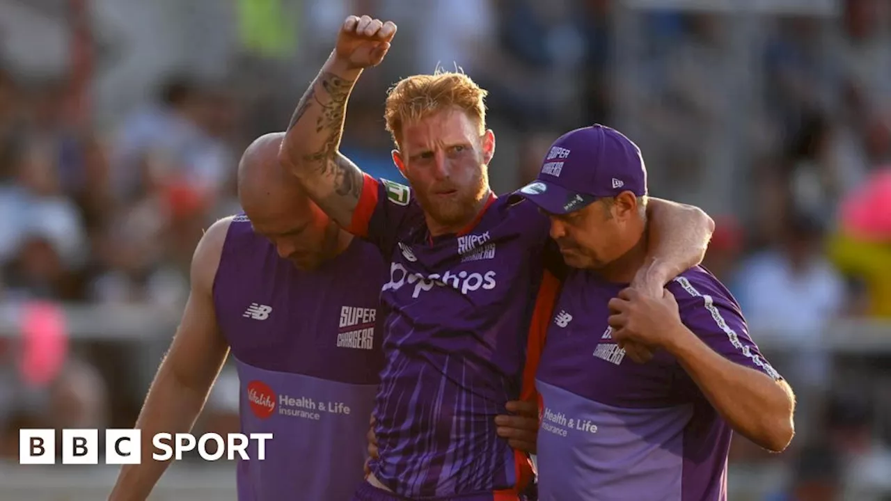 England cricket: Test captain Ben Stokes injured in Hundred match