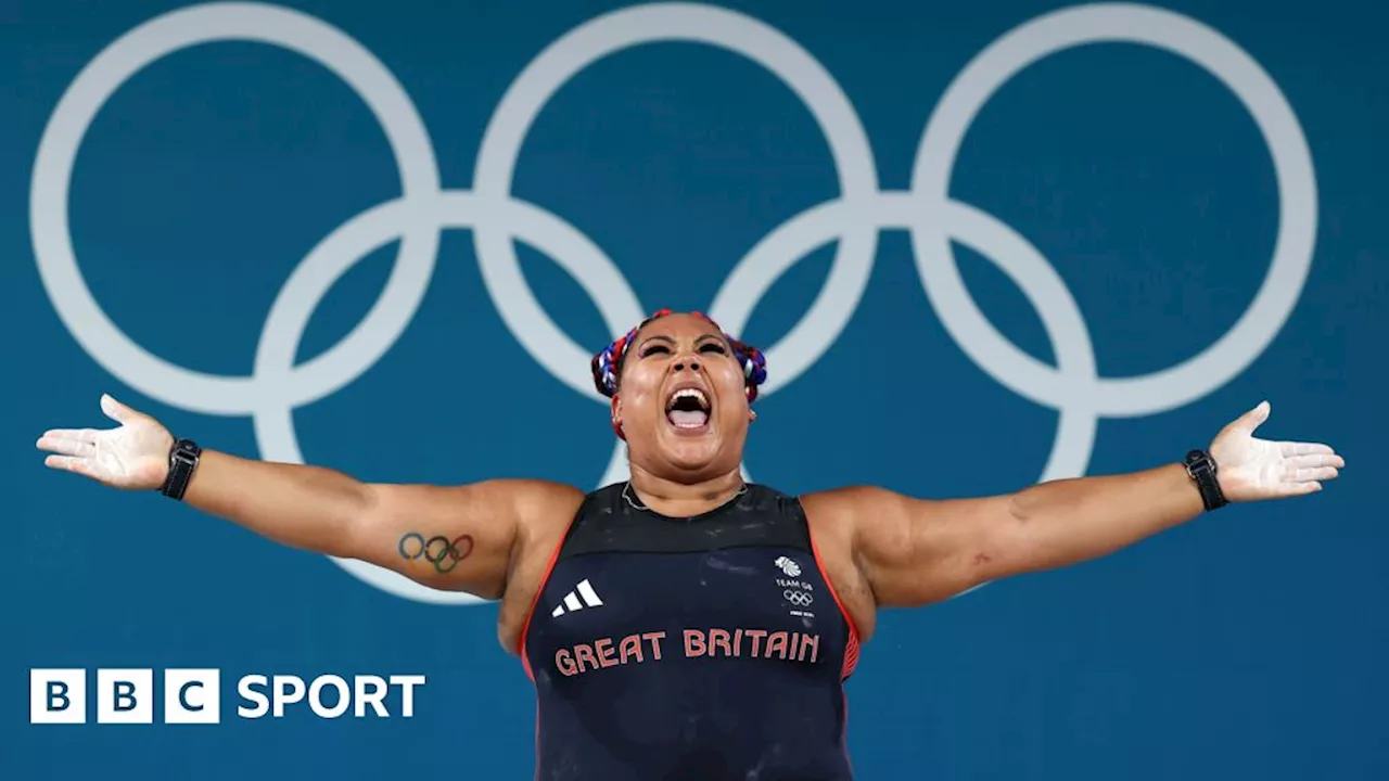 Olympic weightlifting: Emily Campbell wins women's +81kg bronze for Great Britain