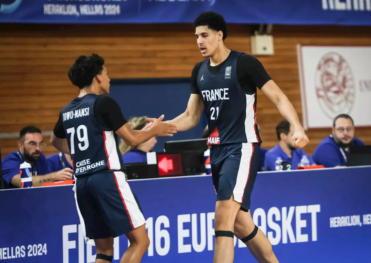 L’équipe de France U16 bat la Slovénie et termine la phase de poules invaincue