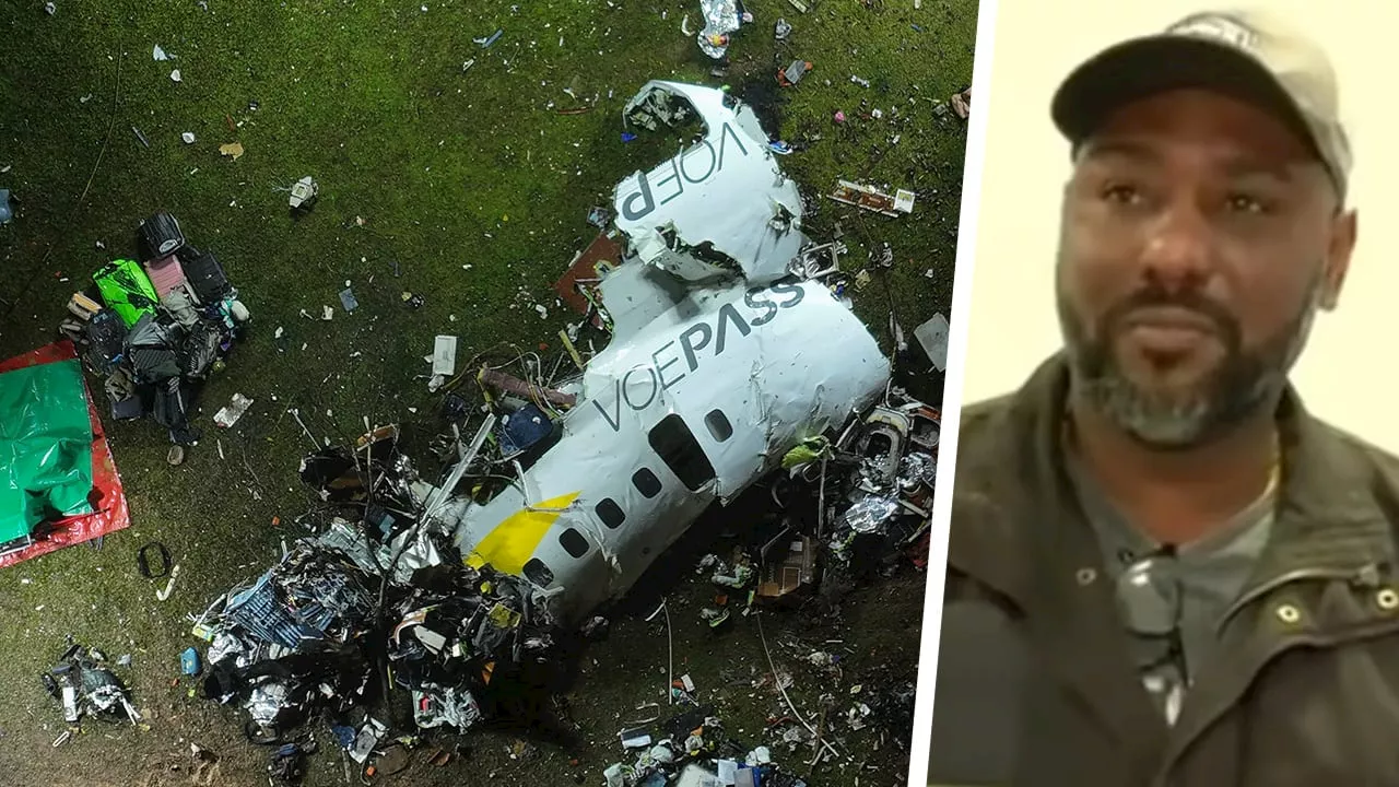 Kaffee rettet Mann vor Flugzeugabsturz in São Paulo