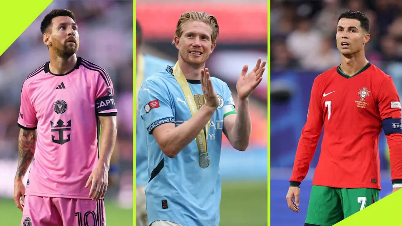 Ronaldo or Messi: Kevin De Bruyne Picks the GOAT He Would Prefer To Play With