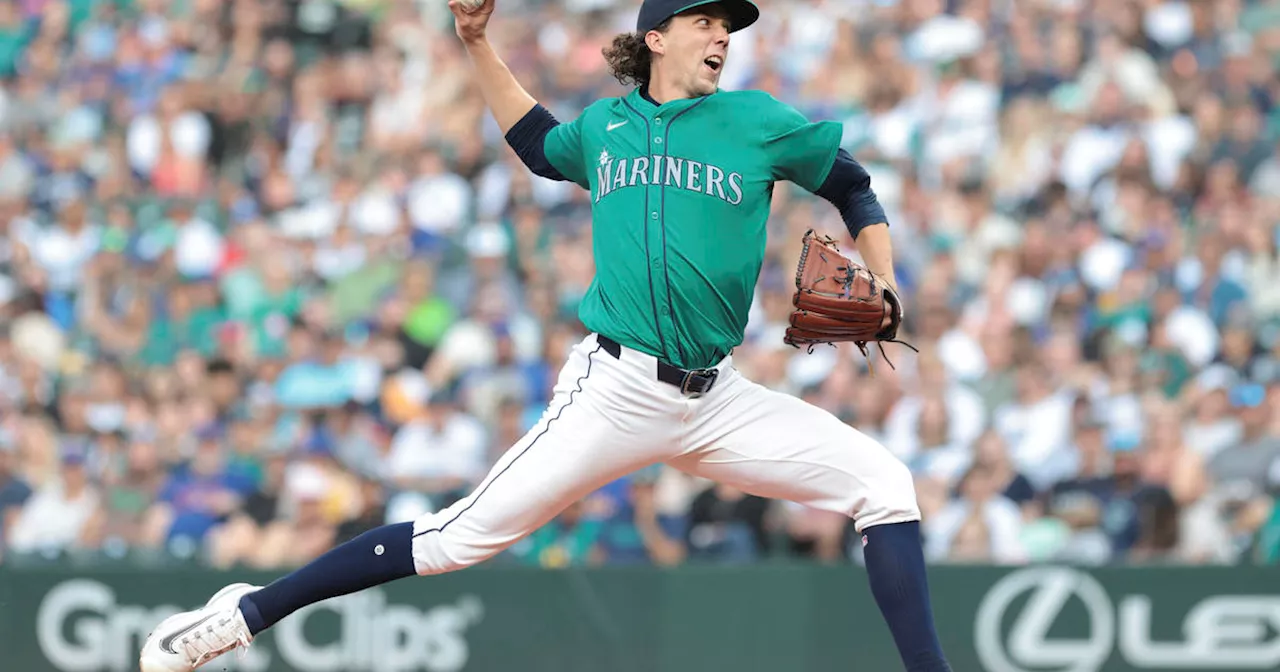 Mets shut out for 2nd straight day, pitcher Logan Gilbert dominant in Mariners' 4-0 win